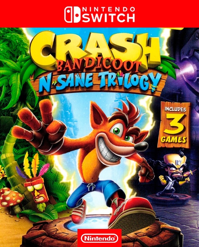 4 JUEGOS EN 1 CRASH COLLECTION PS4, Juegos Digitales Brasil