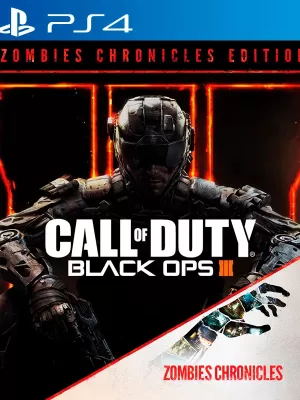 Call of Duty Black Ops III MAS DLC Zombies Chronicles PS4